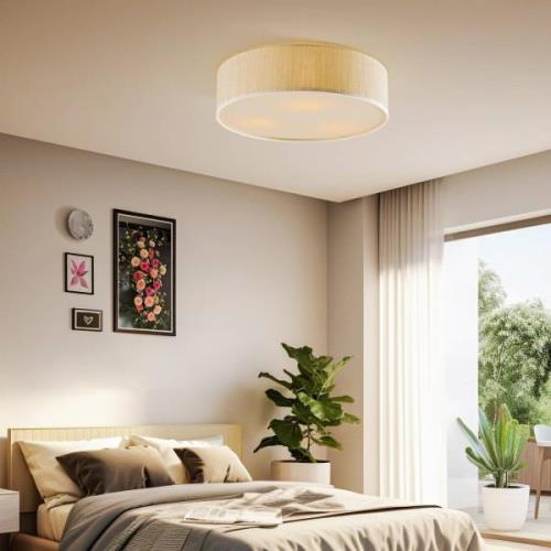 Plafondlamp Turda, Ø 50 cm, wit