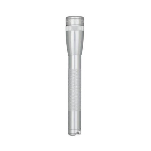 Maglite LED zaklamp Mini, 2 Cell AA, holster, zilver