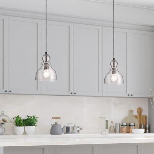 Westinghouse hanglamp Fiona, kleur brons geolied