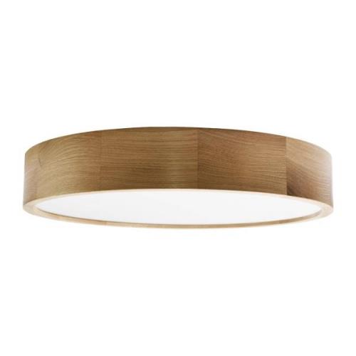 Plafondlamp Cleo, Ø 57,5 cm, eiken