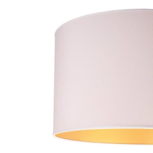 Plafondlamp Roller Ø60cm, wit/goud