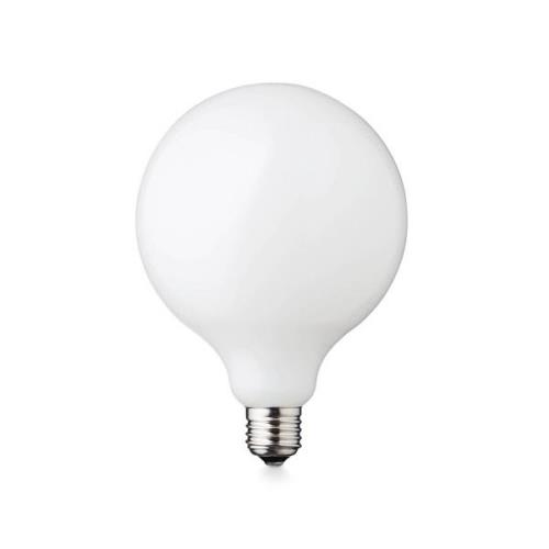 LED lamp Globe, E27, Ø 12,5 cm, mat, 5 W, 2.200 K