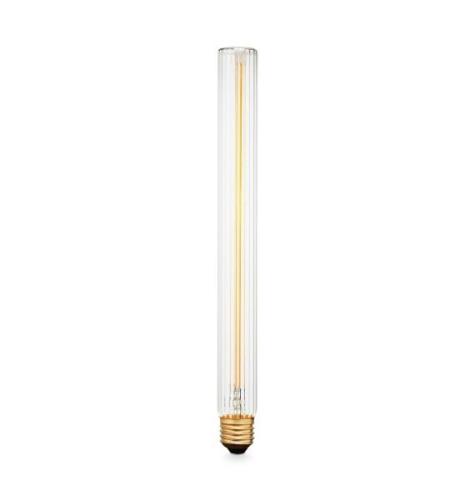 LED lamp Tube 300 Plissé, E27, 4 W, 2.200 K, dimbaar