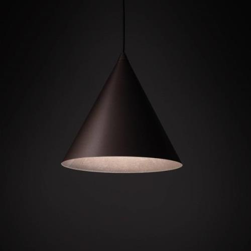 Hanglamp CONO, 1-lamp, Ø 25 cm, bronskleurig