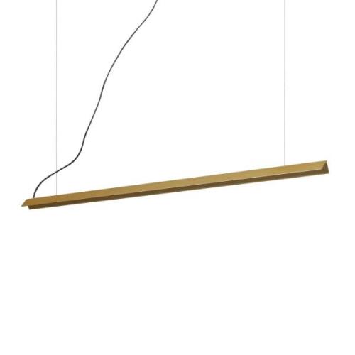 Ideal Lux hanglamp V-Line, messing