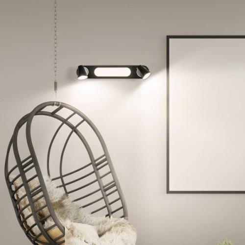 LEDVANCE LED plafondlamp Neptune, 2 spots, zwart