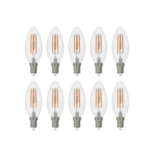 Arcchio LED filament lamp E14 kaars set van 10, 2700 K