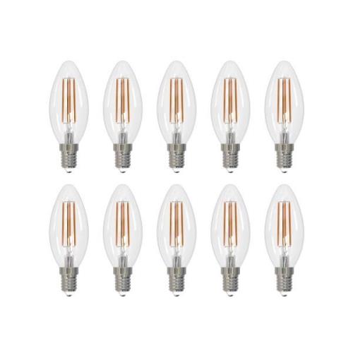 Arcchio LED lamp E14 kaars set van 10, 4000 K