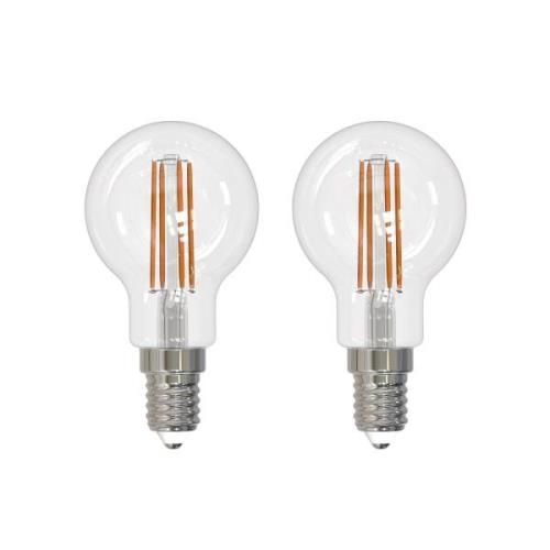 Arcchio LED lamp E14 G45, set van 2, 3000 K