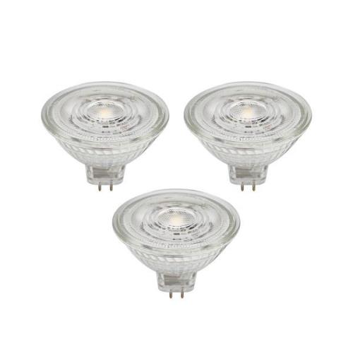 Prios LED reflectorlamp GU5.3 4.9W 500lm 36° helder 827 set van 3