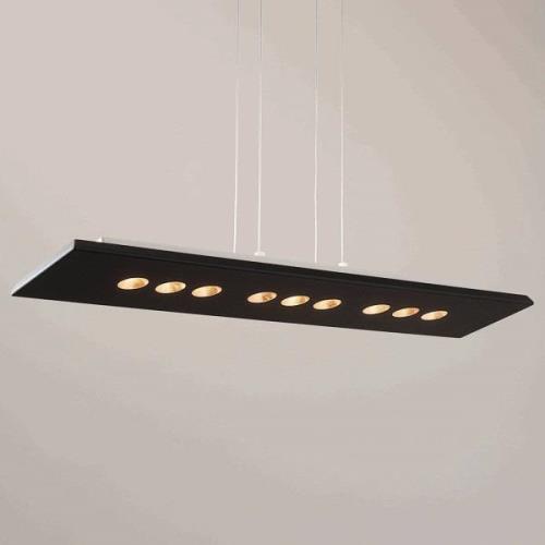 ICONE Confort LED hanglamp in zwart-goud