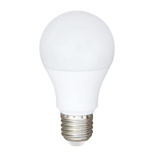 Araxa LED lamp, E27, 9W, AC/DC, 2.700K