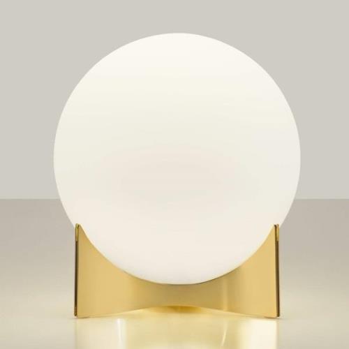 Terzani Oscar glazen tafellamp, goud