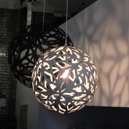 david trubridge Floral hanglamp Ø 40cm zwart