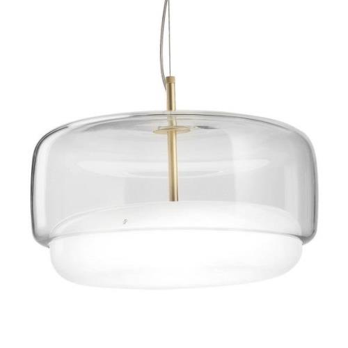LED hanglamp Jube SP G van glas, helder/wit
