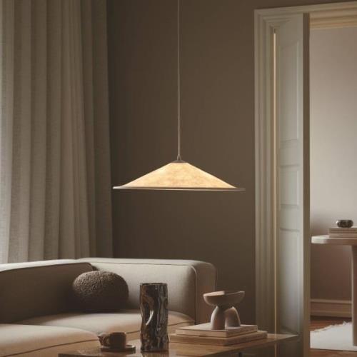 Hanglamp Hill 55, Ø 55 cm, Tyvek, wit