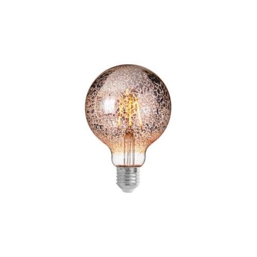 Lucande LED lamp E27 Ø9,5cm 4W 1800K confetti