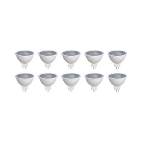 Prios LED reflectorlamp GU5.3 7.5W 621lm 36° wit 840 set van 10