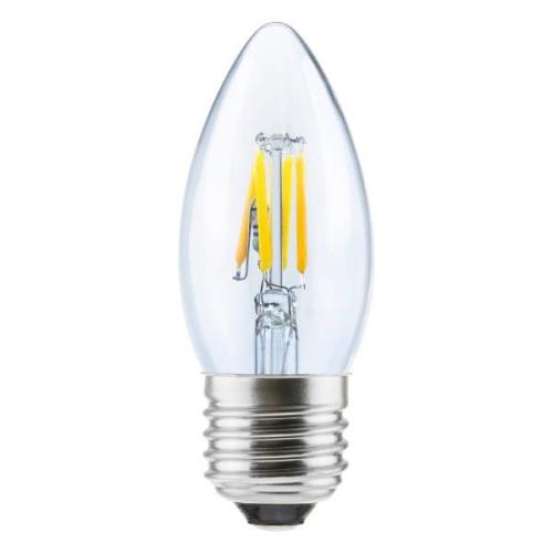 SEGULA LED kaarslamp E27 3W 927 filament ambient