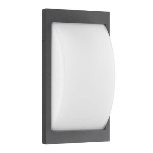 LED buitenwandlamp 069LEDSEN grafiet