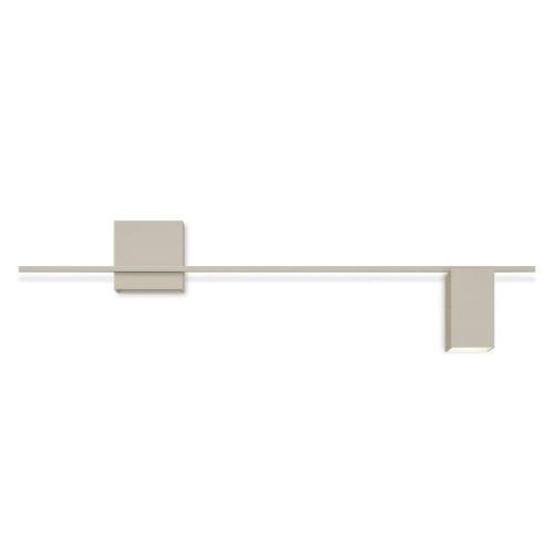 Vibia Structural 2610 LED wandlamp, lichtgrijs