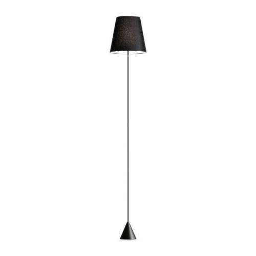 Modo Luce Lucilla vloerlamp Ø 24cm zwart