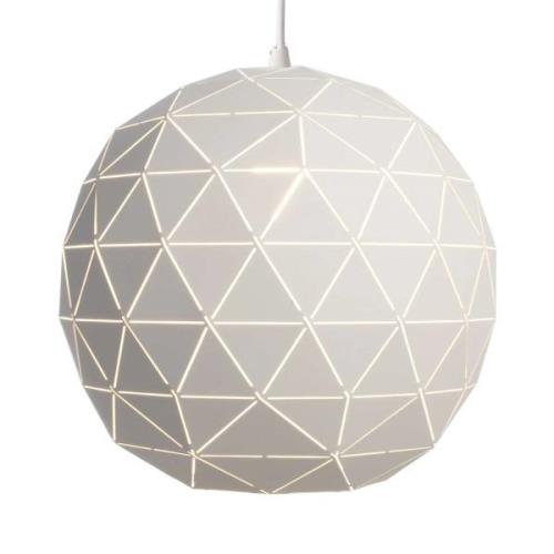 Hanglamp Asterope, Ø 40cm rond, wit