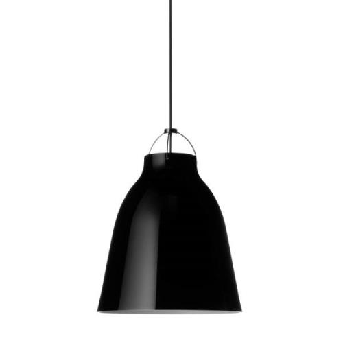 FRITZ HANSEN Caravaggio P3 glanzend zwart/zwart