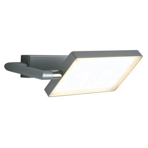 LED wandlamp Book, grijs