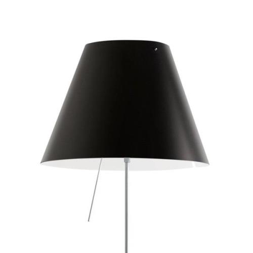 Luceplan Costanza vloerlamp D13t, alu/zwart