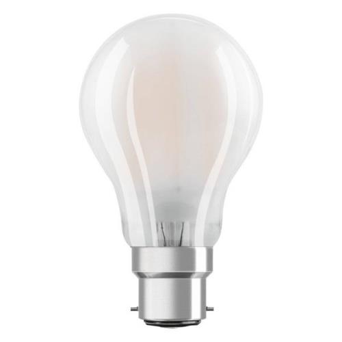 OSRAM LED lamp B22d Classic 827 8,5W dimbaar mat