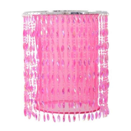 Hanglamp 6008419 met decoratiestenen, pink