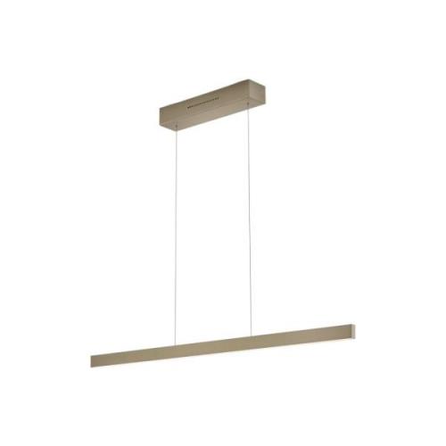 Hanglamp Linda-112 brons effect CCT Gebarenbediening