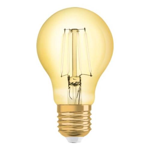 OSRAM LED lamp E27 8W vintage filament 825 goud