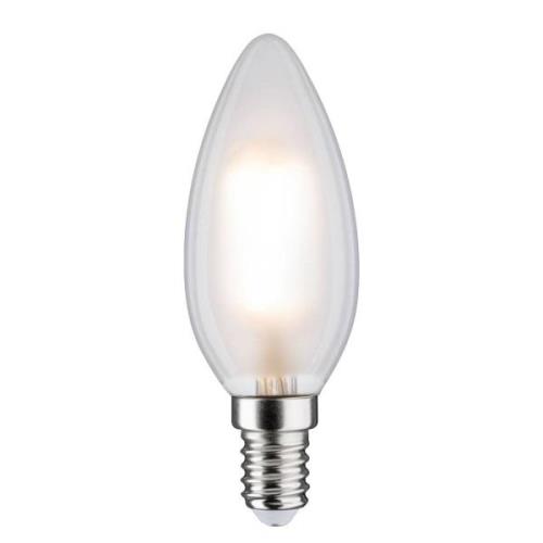 Kaarslamp E14 5W 2.700K mat dimbaar