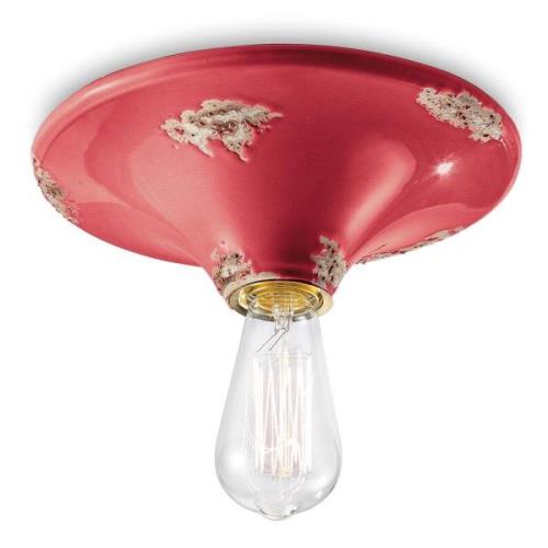 Plafondlamp C134 rood