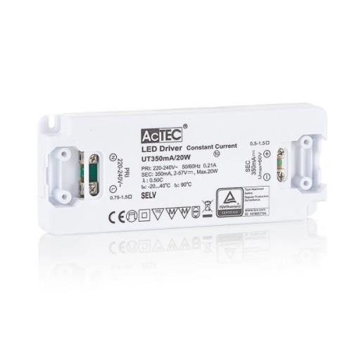 AcTEC Slim LED driver CC 350mA, 20W