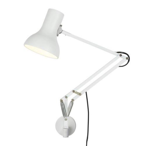 Anglepoise Type 75 Mini wand met arm, alpinewit