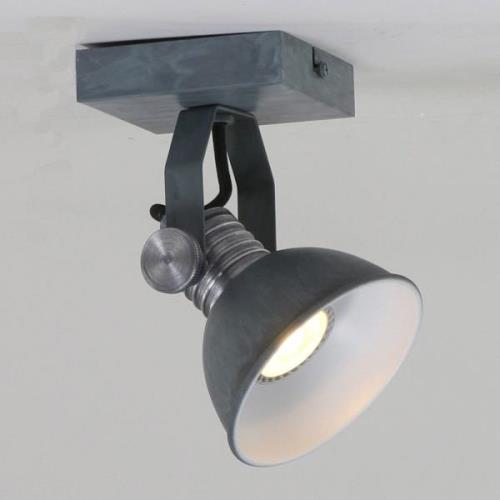 LED-spot Brooklyn 1-lamp grijs