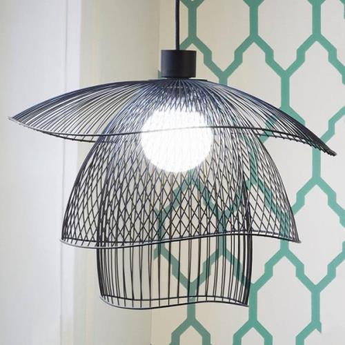 Forestier Papillon S hanglamp 56 cm zwart