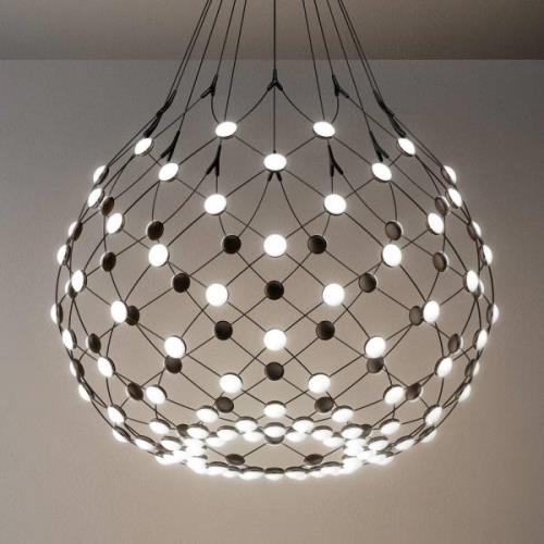 Luceplan Mesh hanglamp Ø 80cm wireless 2m