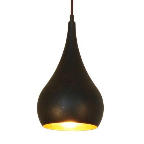 Menzel Solo hanglamp Ui bruin-zwart 16cm