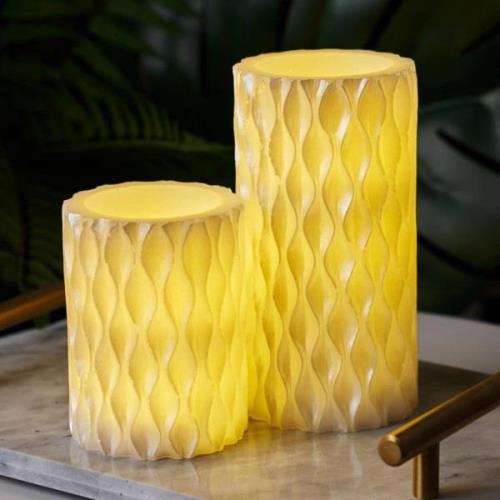 Pauleen Cosy Pearl Candle LED kaars Set van 2