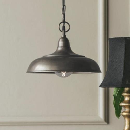 PR Home Philadelphia hanglamp, ruw zilver