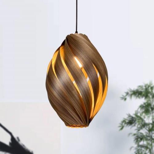 Gofurnit Ardere hanglamp, noten, hoogte 45 cm