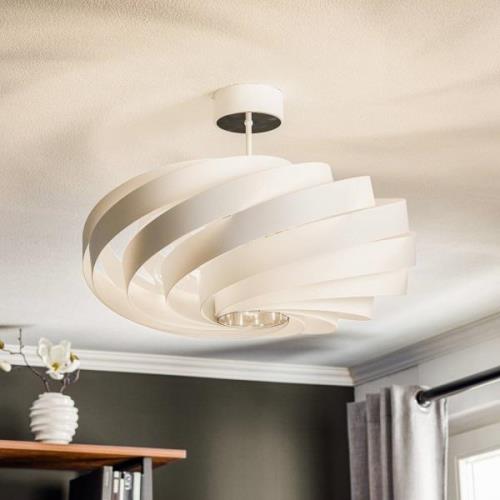 Vento plafondlamp, wit, Ø 60 cm, metaal, E27