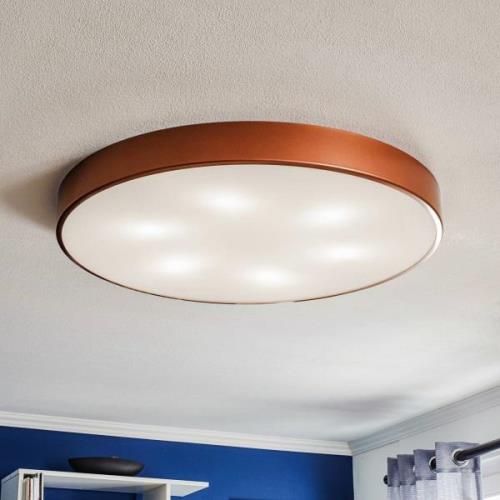 Plafondlamp Cleo 800, Ø 78 cm koper