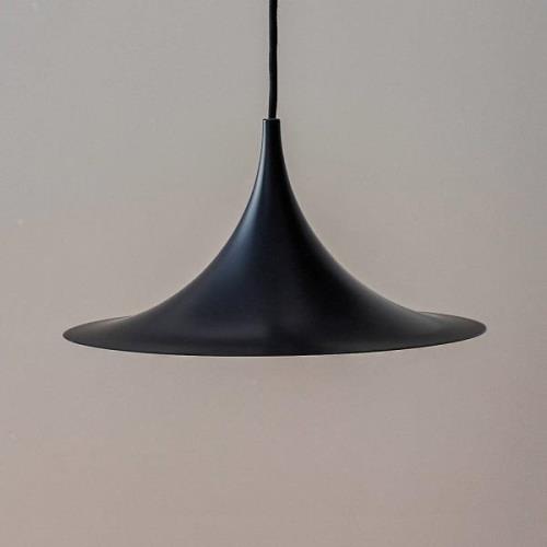 Gubi Semi hanglamp, Ø 30 cm, zwart