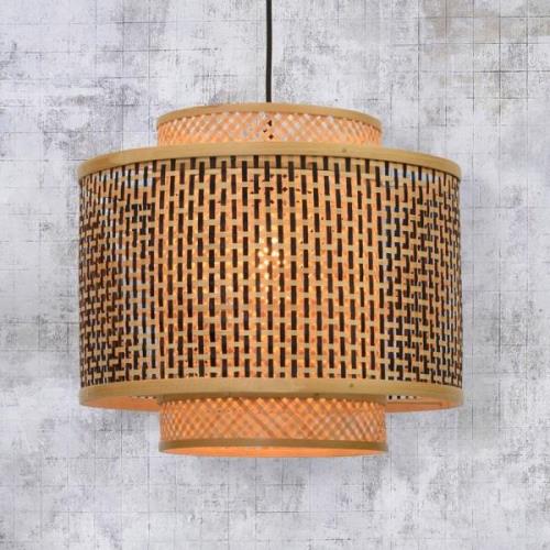 GOED & MOJO Bhutan bamboe hanglamp Ø 40 cm