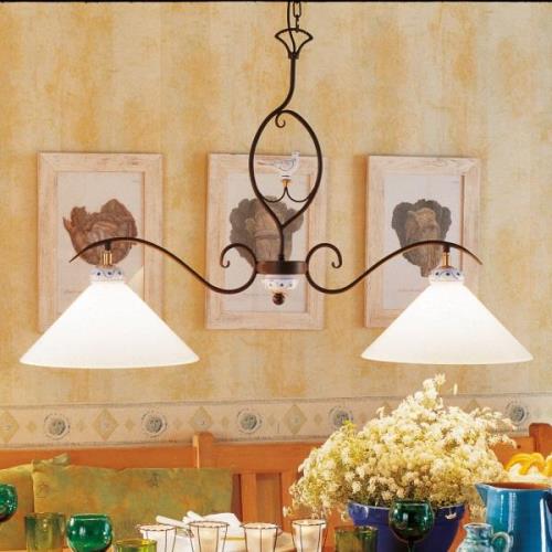 PROVENCE CHALET, 2-lichts hanglamp